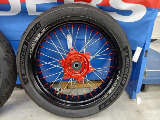 【Z-WHEEL】AR1モタードホイールキット前後セット CRF250L/M/RALLY(MD38)(‘12-‘16)