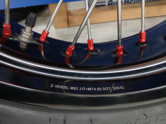 【Z-WHEEL】AR1モタードホイールキット前後セット CRF250L/M/RALLY(MD38)(‘12-‘16)