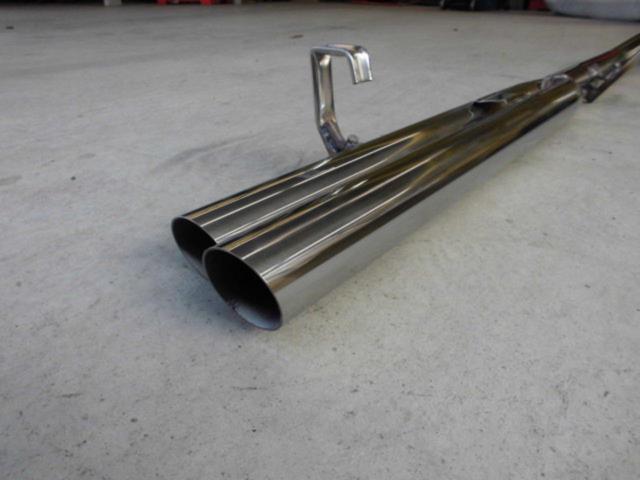 大和 直管デュアルマフラー JZX100 NA C-50R 10cm延長 | カー用品 吸気  