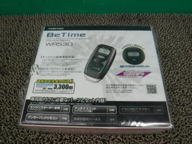 COMTEC BeTime WR530 | 新古品 | アップガレージ 千葉成東店 | カー用品 電装系 エンジンスターターを通販で購入する ...