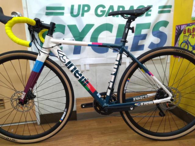 4大特価 Cinelli ZYDECO 2024年 700×37c 2x10s アルミロードバイク サイズ:49 マディドライ
