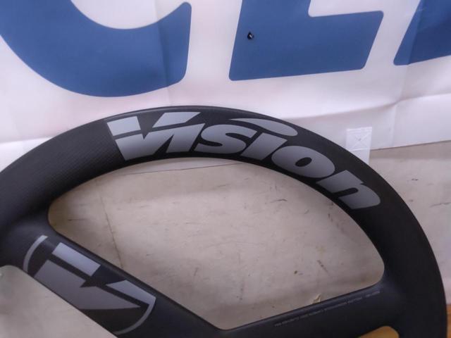 3大特価 VISION METRON 3S(3-SPOKE) 700Cカーボンリム チューブレスレディホイール リア1本 ディスクブレーキ用