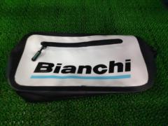 BIANCHI ラバー2WAYショルダーバッグ ホワイト