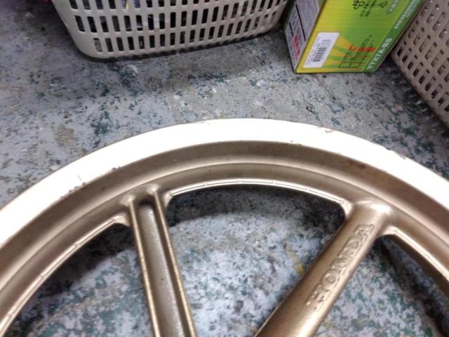 ★値下げしました!7HONDA NSR250R SP MGAGTE純正ホイールセット