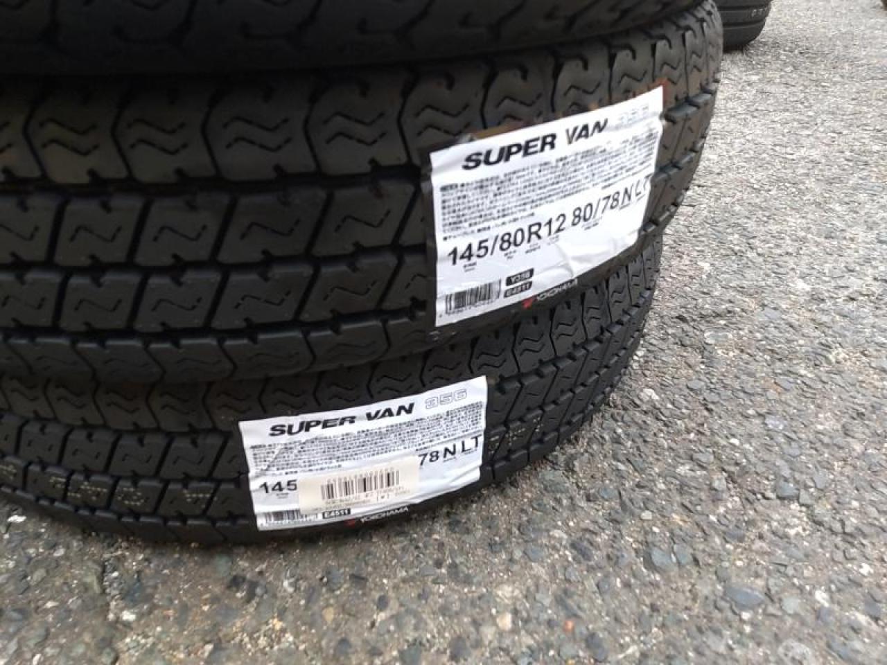 新品SUPER VAN 635 ノーマル 145/80R12 2本セット②