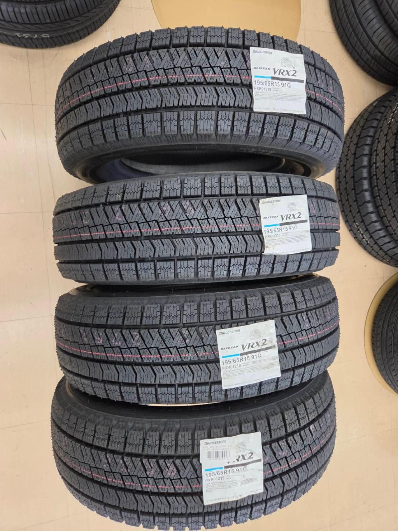4本】 BRIDGESTONE BLIZZAK VRX2 195/65R15 | 未使用 | アップガレージ 