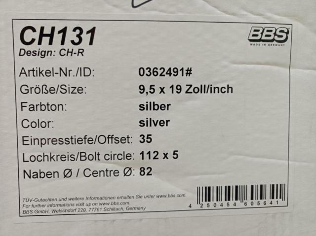 BBS
GERMANY
CH-R