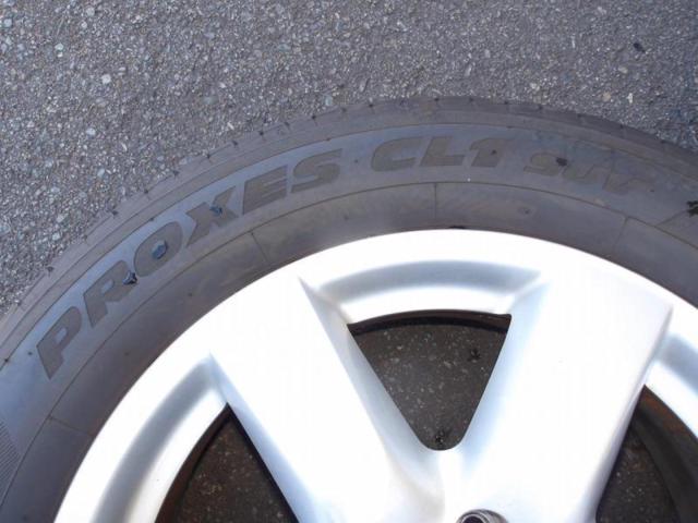 6日産純正(NISSAN)  エクストレイル T31 純正ホイール  + TOYO(トーヨー) PROXES CL1