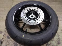 6YAMAHA AEROX155純正リアタイヤホイールセット