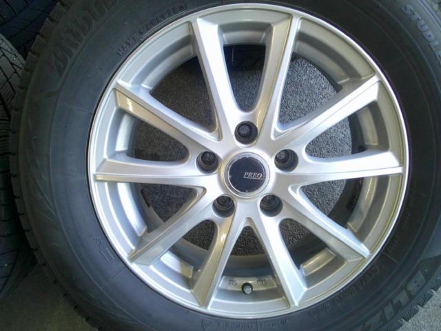 BRIDGESTONE BLIZZAK VRX3 +PREO L-5