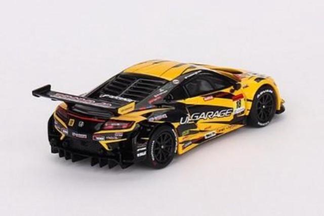 MINI GT Honda NSX GT3 EVO22 #18 UPGARAGE NSX GT3 TEAM UPGARAGE 2023 SUPER GT SERIES MGT00692-L