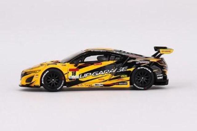 MINI GT Honda NSX GT3 EVO22 #18 UPGARAGE NSX GT3 TEAM UPGARAGE 2023 SUPER GT SERIES MGT00692-L