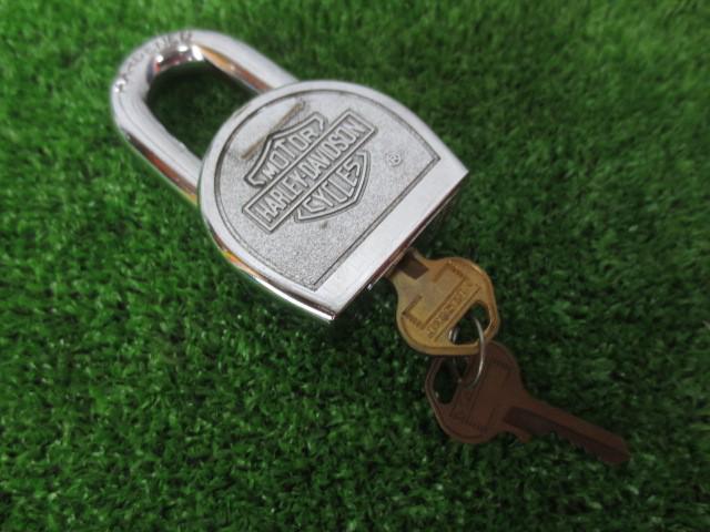 ハーレー 南京錠 （ハーレー 純正 パドロック ハンドルロック 南京錠  