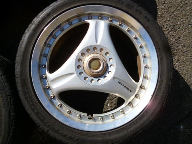 RAYS(レイズ) VolkRacing 3本スポークアルミホイール + インドラジアル 