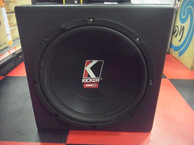 KICKER COMP VR BOX付き | カー用品 スピーカー サブウーハースピーカーBOX付を通販で購入する | 中古カー＆バイク用品の ...