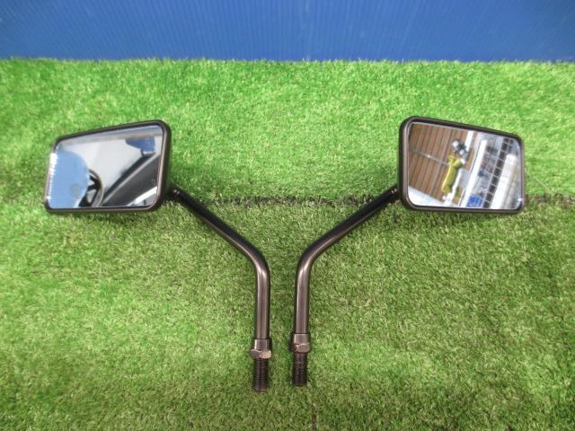 TANAX(タナックス) ナポレオン スクエアミラー BK 左右セット | バイク用品 ハンドル・ハンドル廻り ミラー(二輪)を通販で購入する ...