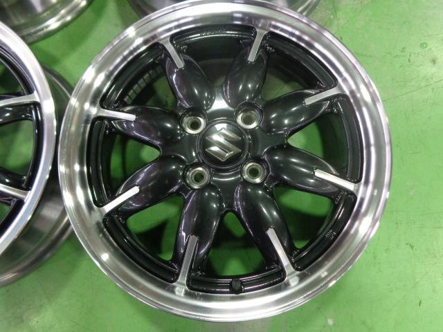 使用期間短く程度良好!】SUZUKI HA36S/アルト ターボRS純正ホイール 