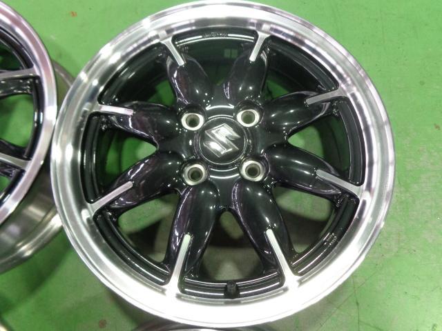 使用期間短く程度良好!】SUZUKI HA36S/アルト ターボRS純正ホイール 