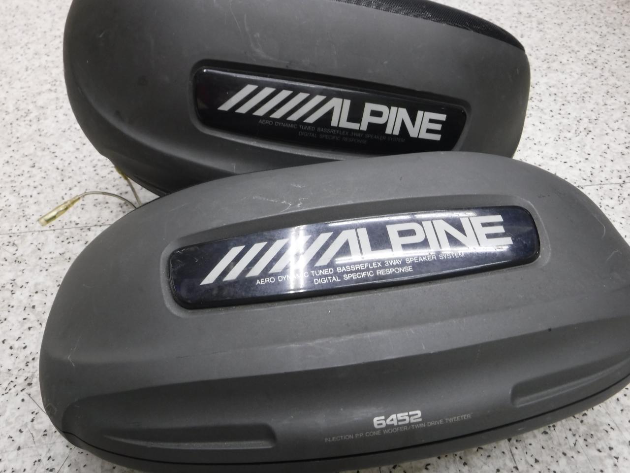 ALPINE 6452 | やや傷や汚れあり | アップガレージ 尼崎インター店 | カー用品 スピーカー 置型スピーカーを通販で購入する ...
