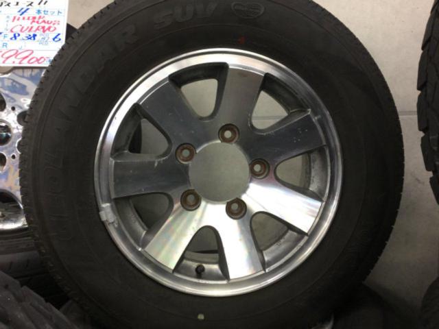 スズキ純正(SUZUKI) ジムニーシエラ純正アルミホイール + YOKOHOMA 