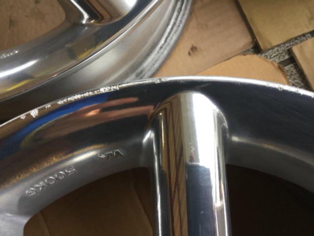 日産(NISSAN/ニッサン) Z11キューブ AUTECH(オーテック) 純正アルミホイール メッキ8スポーク 4本