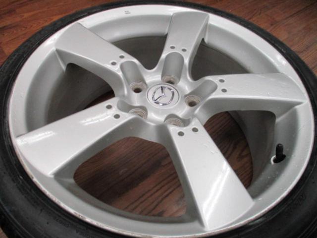 ☆NCロードスター流用☆】マツダ純正(MAZDA) RX-8 前期 純正ホイール + 