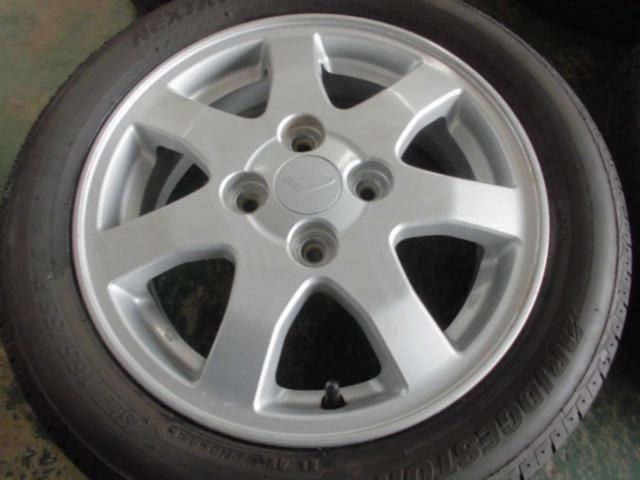ダイハツ タント純正 7本スポーク + BRIDGESTONE NEXTRY タイヤ 