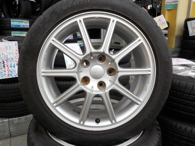 GDB E型純正ホイール スタッドレスタイヤセット GDB インプレッサ 