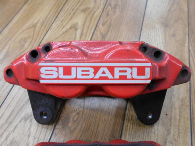 スバル純正4POTキャリパー 赤キャリ 22Bキャリパー | カー用品 