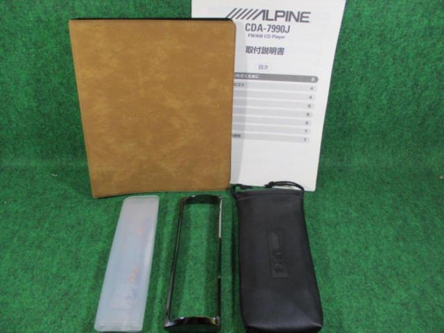 ALPINE CDA-7990J F#1Status ★高級アンプレスオーディオ★ | 目立った傷や汚れ無し | アップガレージ 仙台名取店 ...