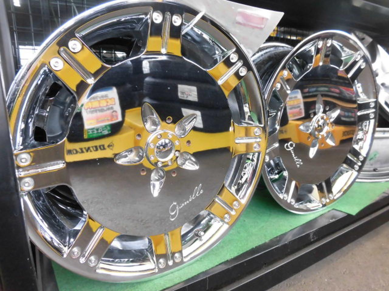 GT806-528 Gianelle Mass-8 4本セット | やや傷や汚れあり | アップガレージ 長野店 | カー用品 アルミホイール ...