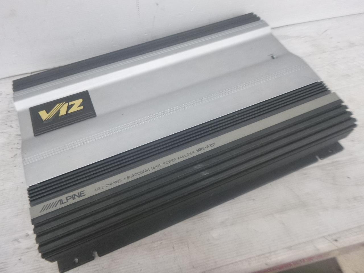 ALPINE MRV-F357 ’00年モデル 本体・取扱説明書(コピー)有 定価 \\52,290- | カー用品 アンプを通販で購入する ...