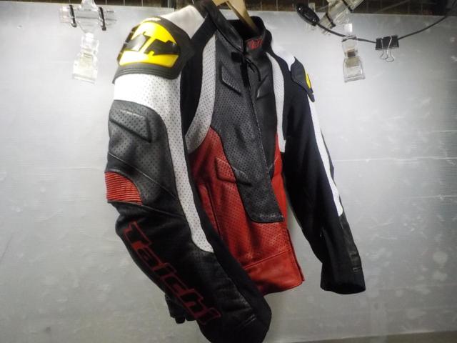 2019年3月12日値引きしました。サイズL RSTaichi(RSタイチ) RSJ817 GMXモーションベンテッドレザージャケット