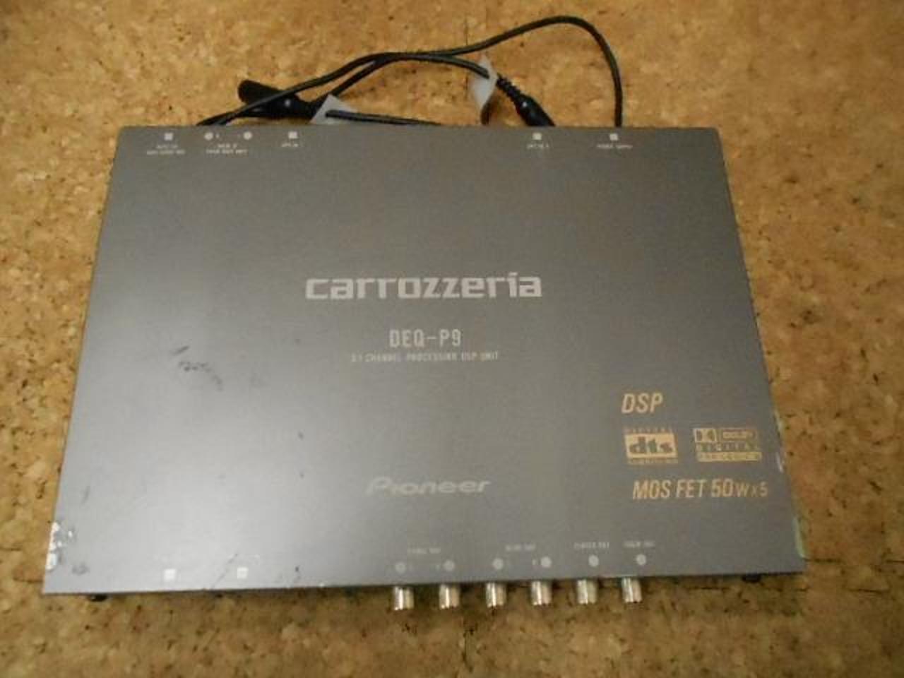 カロッツェリア DEQ-P9 5.1ch対応 DSPユニット はやかっ