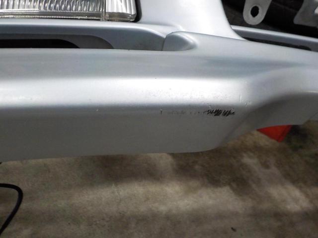 日産純正(NISSAN) C35ローレルクラブS前期純正フロントバンパー + リップスポイラー