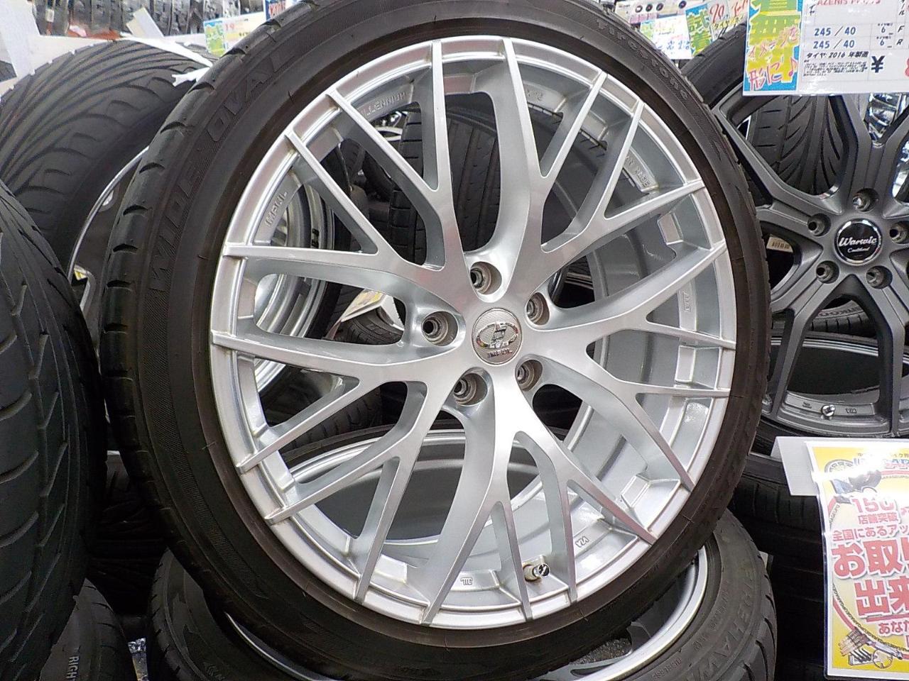 IMPUL(インパル) Millennium MX-10(キアロシルバー) + Firestone 
