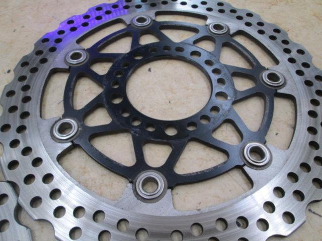 KAWASAKI 純正ブレーキディスクローターセット 前後セット ZRX1200DAEG 