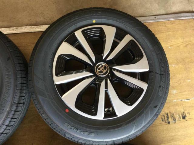※※トヨタ純正(TOYOTA)  ZVW52 プリウスPHV純正アルミホイール +  BRIDGESTONE ECOPIA EP150 195/65R15 2017年 4本 