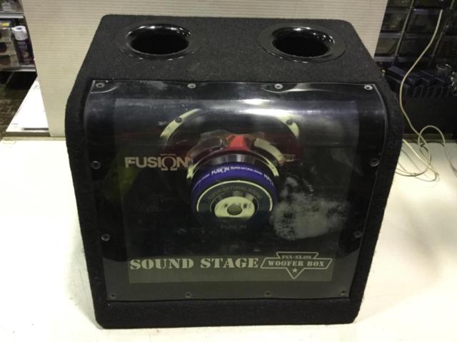 Fusion Woofer speaker with amplifier · BOX SUPER NATURAL SOUND 