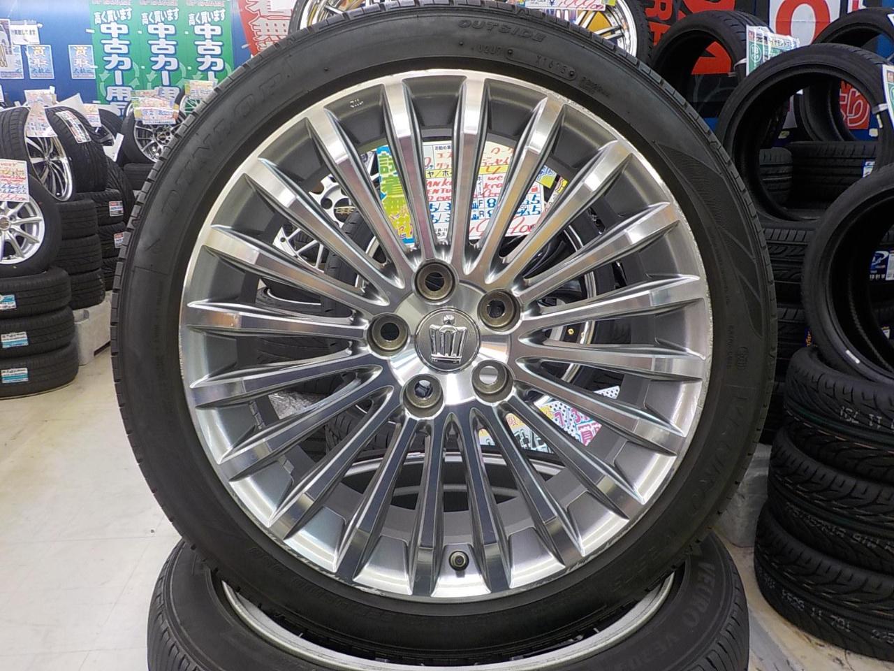 TOYOTA 210系 クラウンマジェスタ純正オプションホイール + DUNLOP 