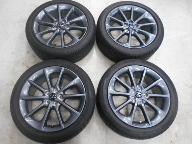 LEXUS純正(レクサス純正) CT200h 前期 Fスポーツ 純正アルミホイール + 