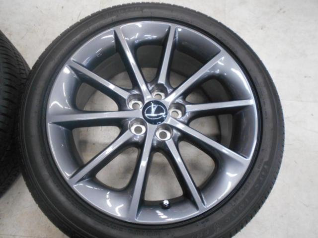 LEXUS純正(レクサス純正) CT200h 前期 Fスポーツ 純正アルミホイール + 