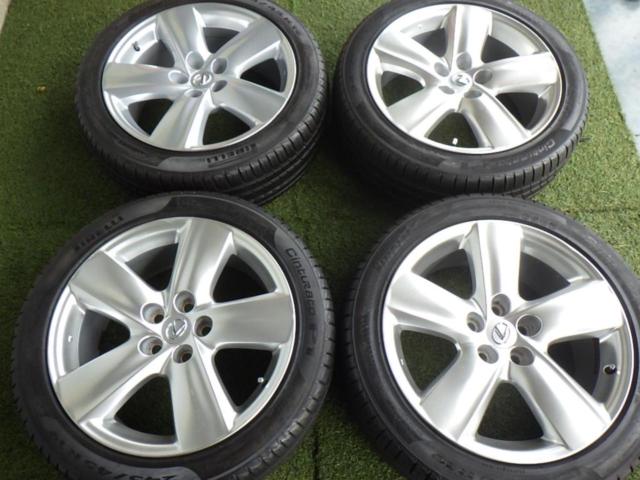 LEXUS(レクサス)LS460 前期 バージョンS純正ホイール シルバー(3本)/1 