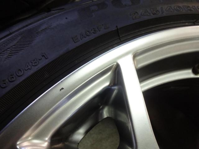 z34 純正ホイール 9j+15 フェアレディz リア 2本 245/45r18 日産純正 