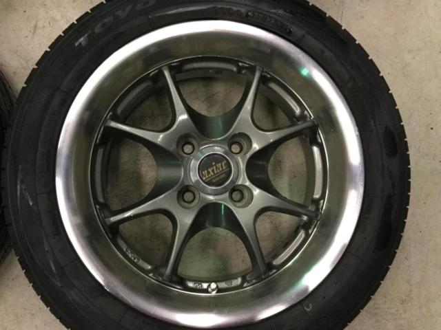 Naxack International axiar 4本ﾂｲﾝｽﾎﾟｰｸ + TOYO NANOENERGY 3 4本ｾｯﾄ 