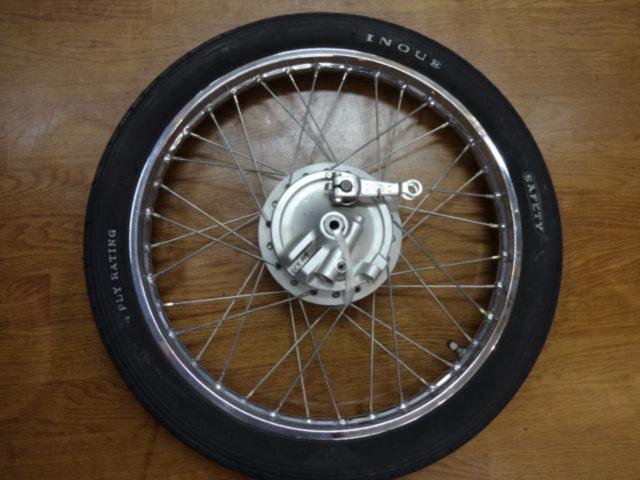 HONDA スーパーカブ50純正フロントホイール | やや傷や汚れあり 