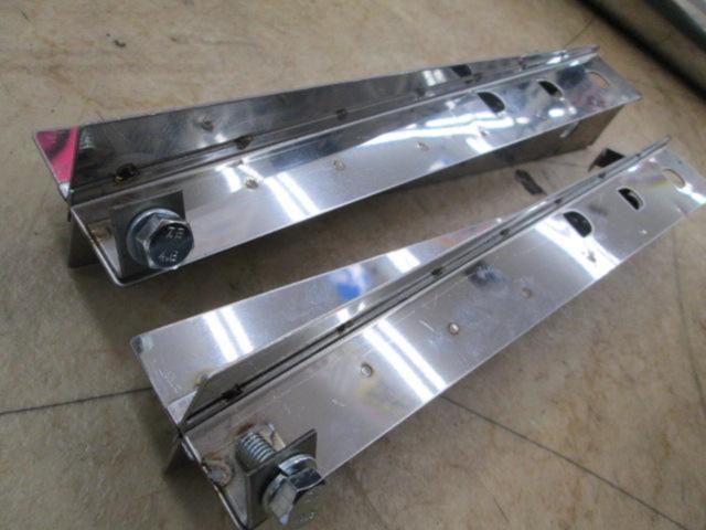 MARVING ステンレスドラッグパイプマフラー スラッシュエンド Vツインマグナ250