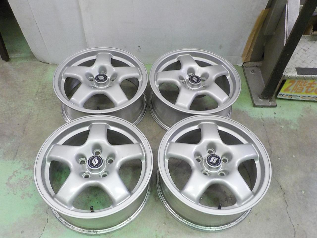 日産純正(NISSAN) スカイライン R32 タイプM 純正ホイール シルバー 