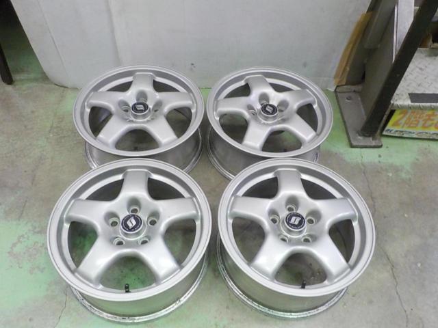 日産純正(NISSAN) スカイライン R32 タイプM 純正ホイール シルバー 
