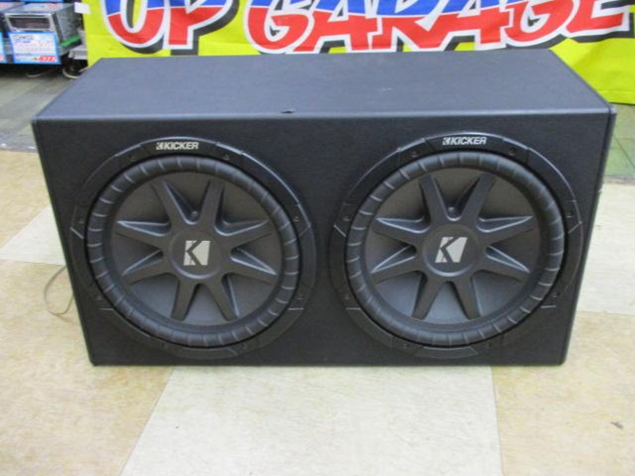 KICKER COMPVR BOX付きサブウーハー | 中古品 | アップガレージ 久留米店 | カー用品 スピーカー サブウーハースピーカー ...
